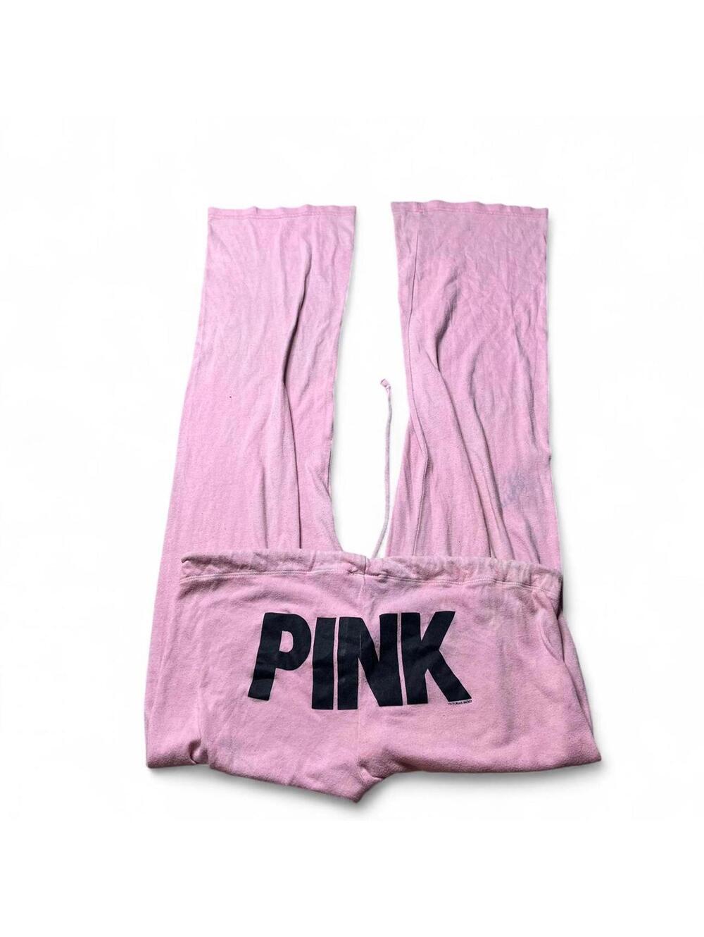y2k vs pink sweats PINK on the butt